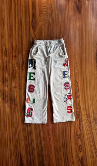 Grey College Sweats