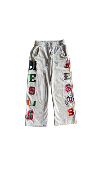 Grey College Sweats