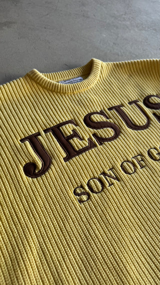 'JESUS Son Of God' Knitted Sweater