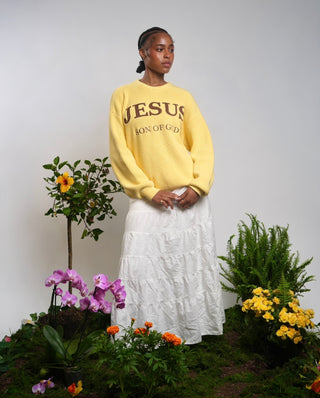 'JESUS Son Of God' Knitted Sweater