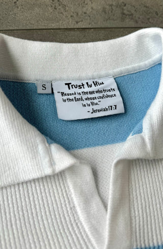 "Jeremiah 17:7" Knitted Rugby Jersey