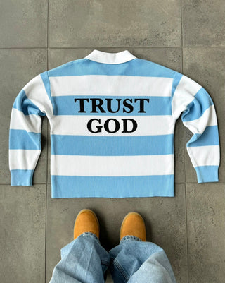 "Jeremiah 17:7" Knitted Rugby Jersey