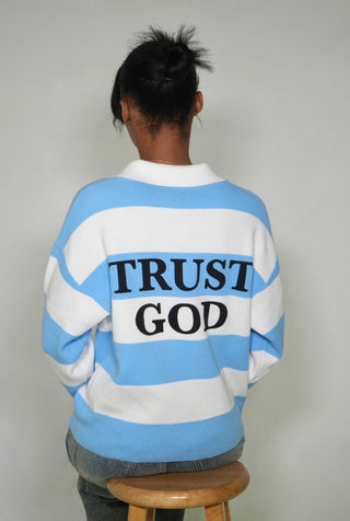 "Jeremiah 17:7" Knitted Rugby Jersey