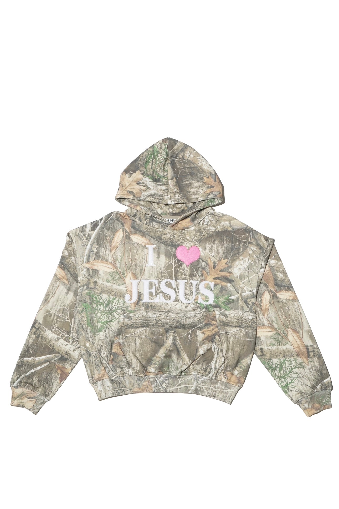 Camo " I 🩷 JESUS" Hoodie