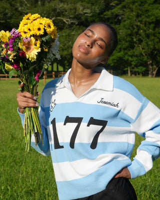 "Jeremiah 17:7" Knitted Rugby Jersey