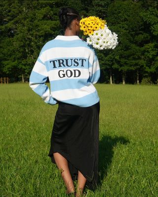 "Jeremiah 17:7" Knitted Rugby Jersey
