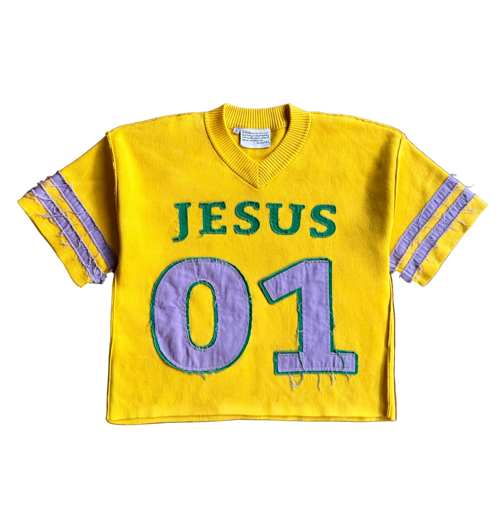 01 "Jesus Christ" Knitted Jersey