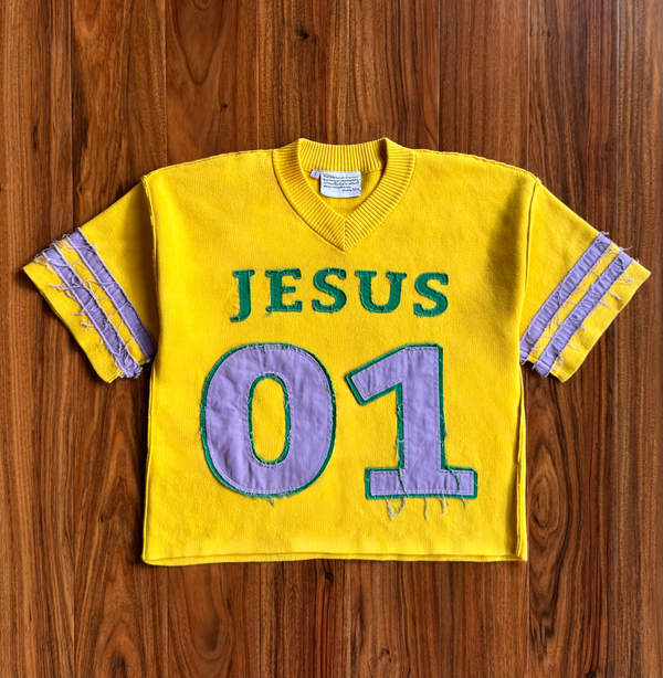 01 "Jesus Christ" Knitted Jersey