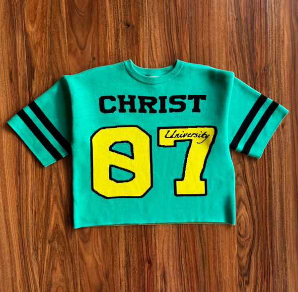 "Trust Christ" Knitted Jersey