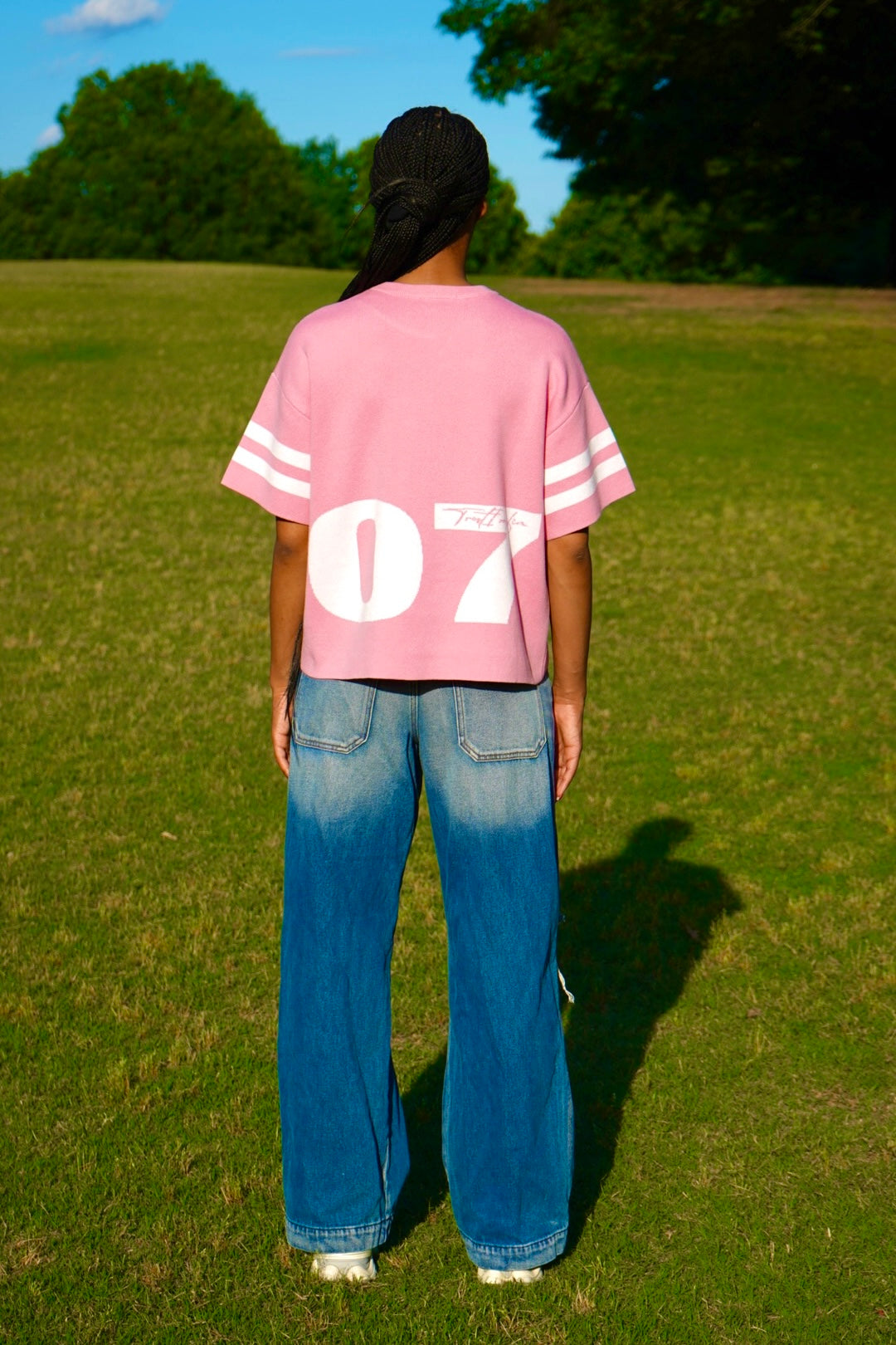 "Pretty Girls Love Jesus" Knitted Jersey