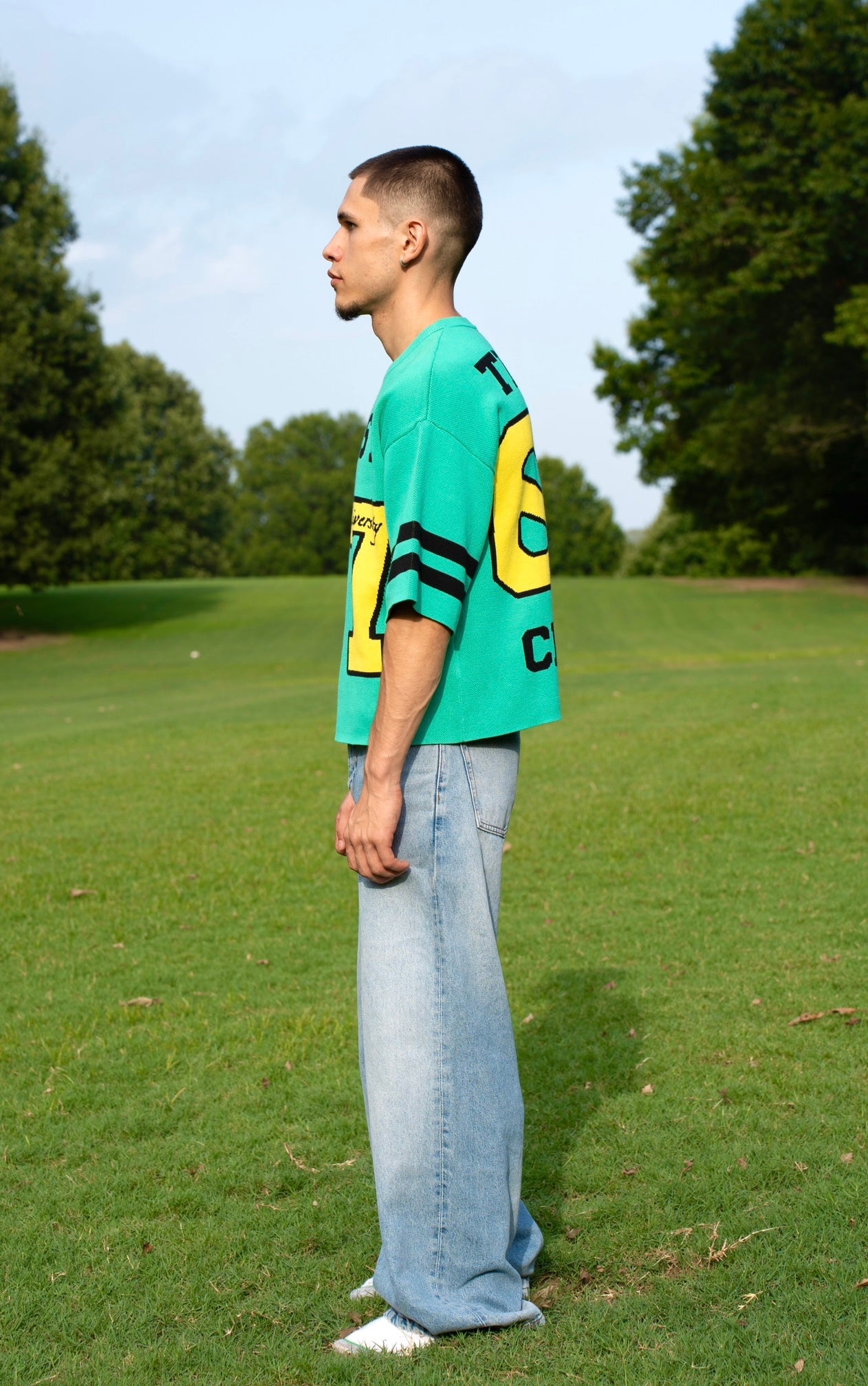 "Trust Christ" Knitted Jersey