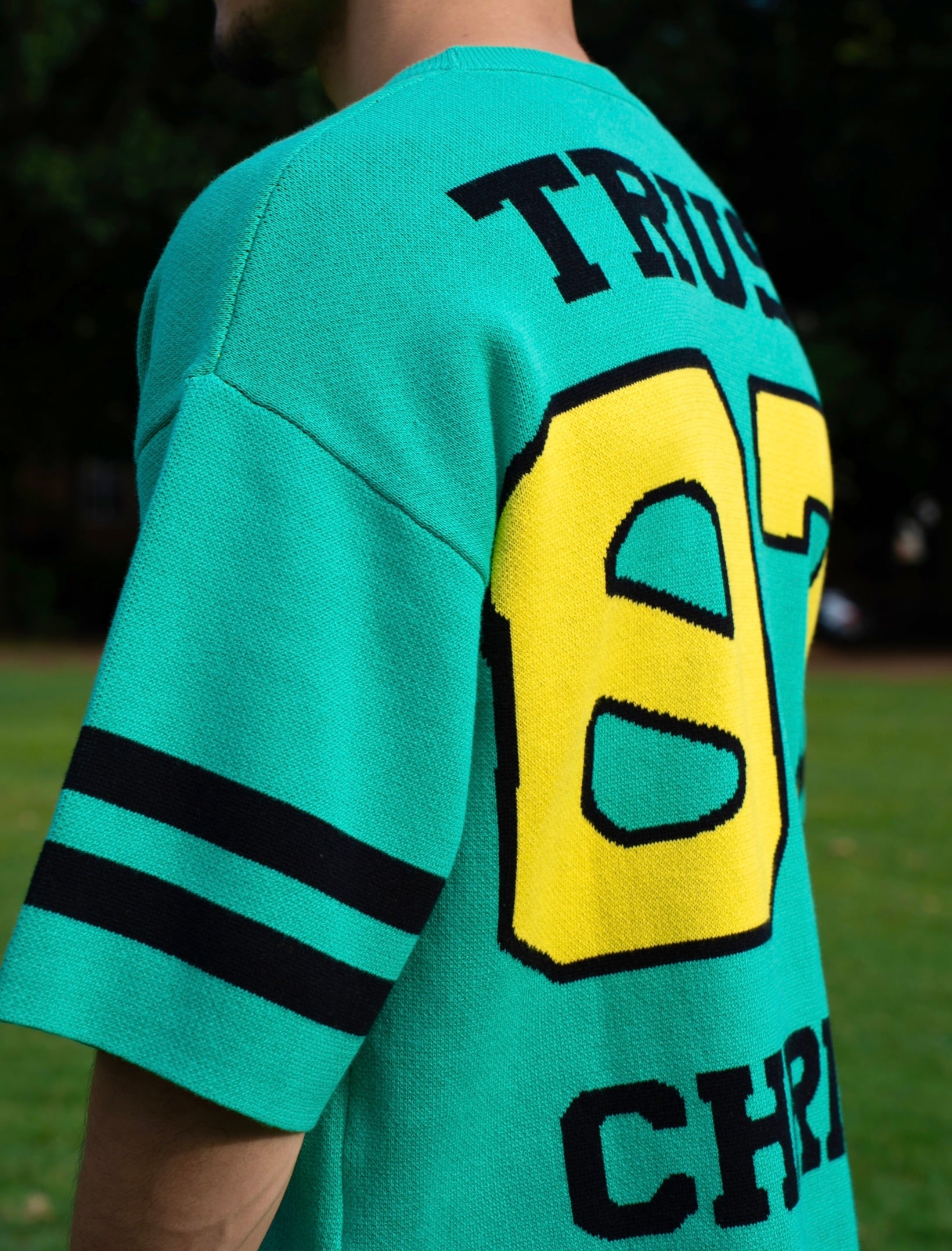 "Trust Christ" Knitted Jersey