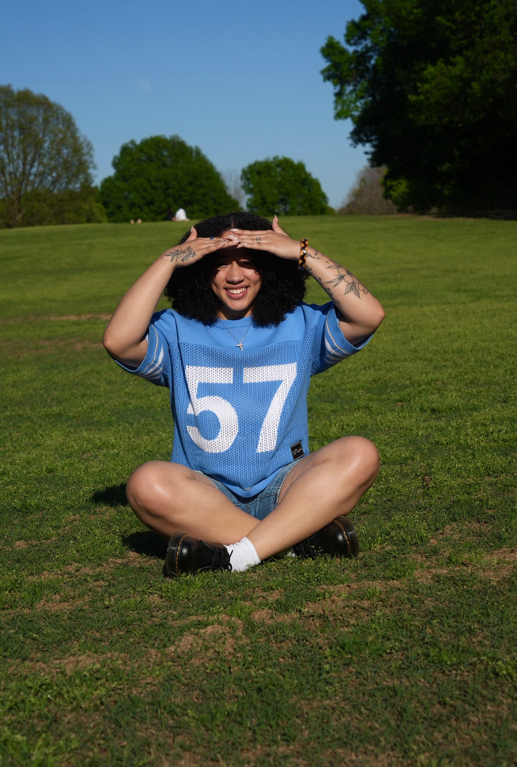 "2 Corinthians 5:7" Mesh Knitted Jersey