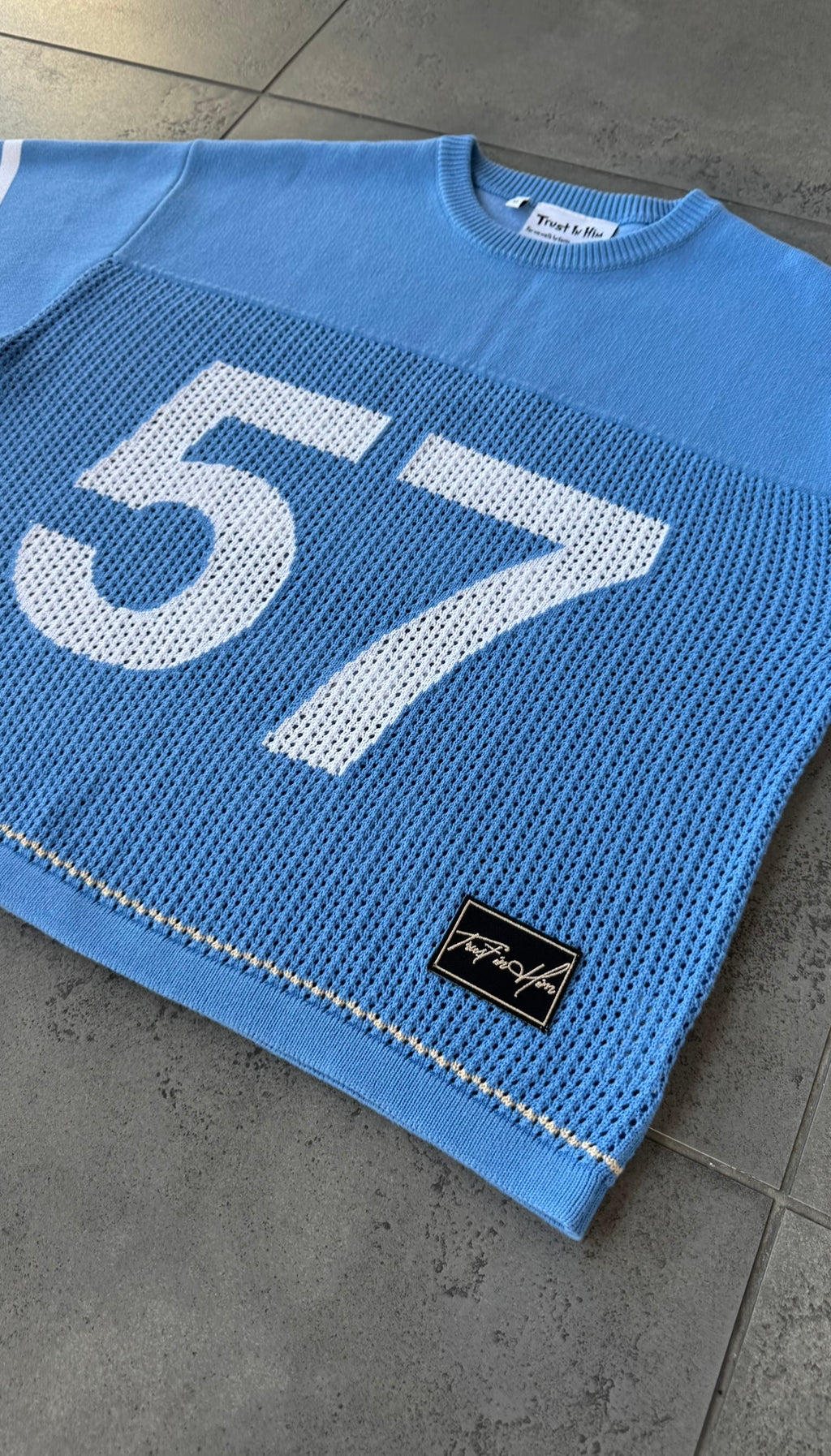 "2 Corinthians 5:7" Mesh Knitted Jersey