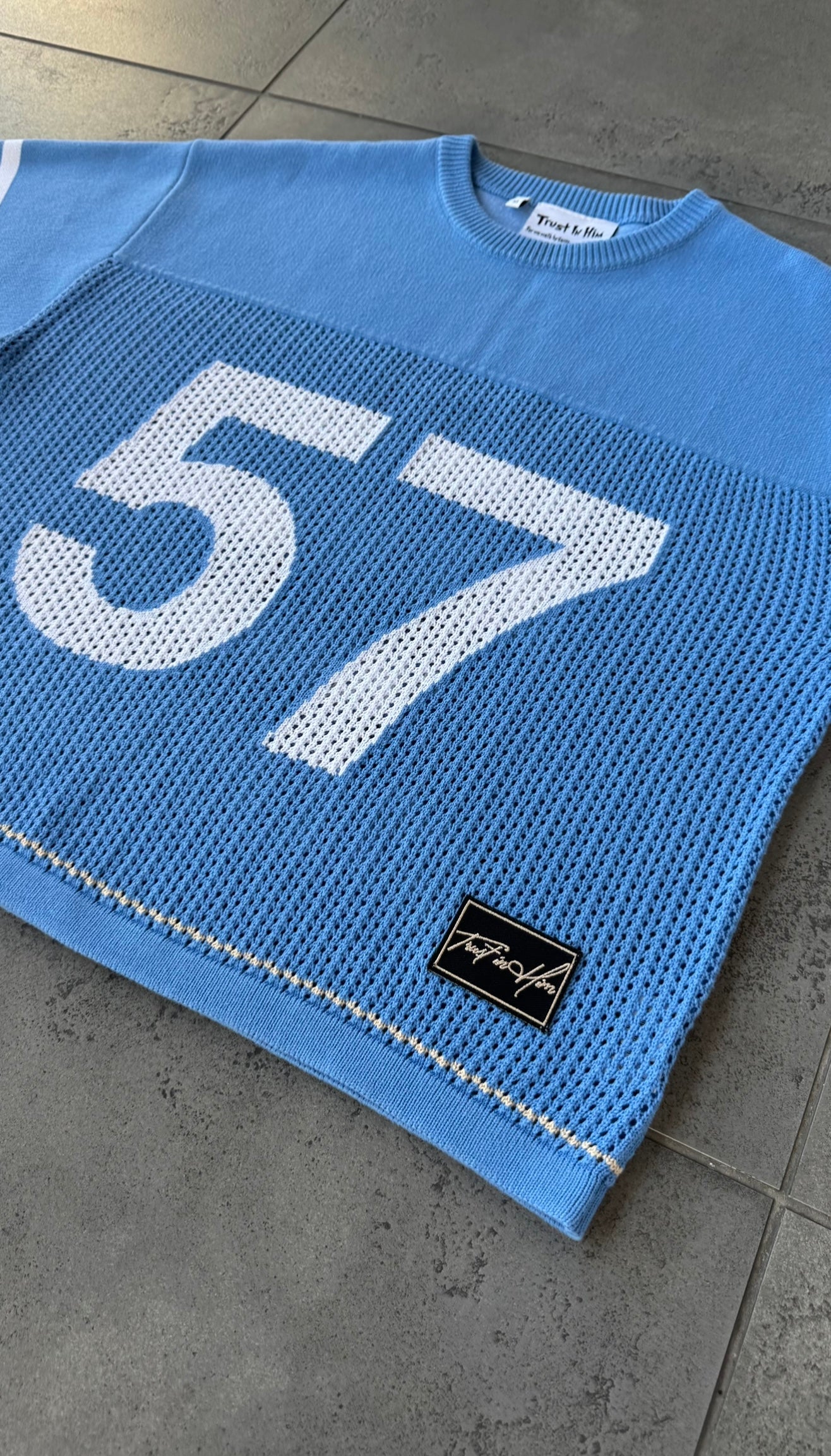 "2 Corinthians 5:7" Mesh Knitted Jersey