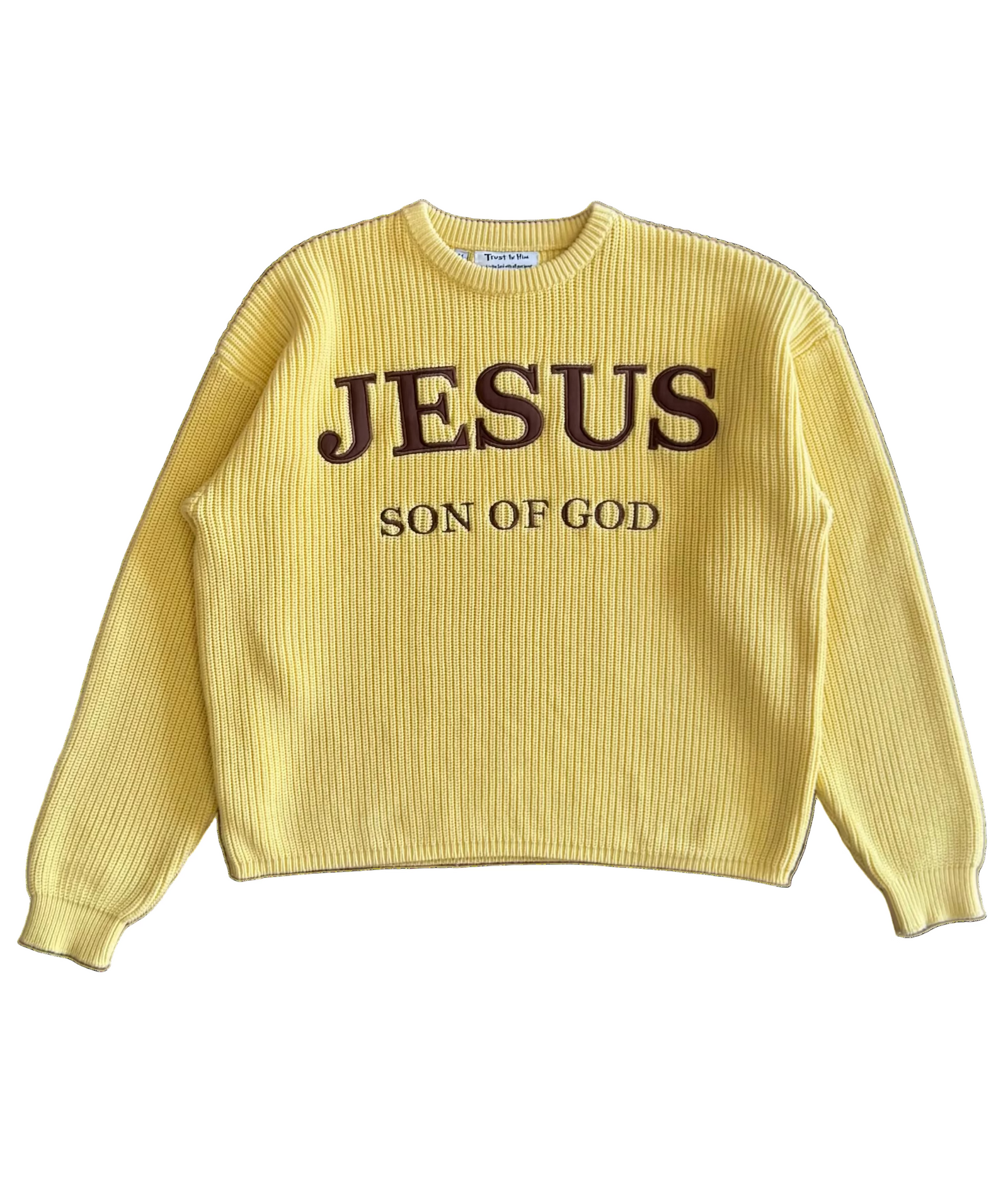 'JESUS Son Of God' Knitted Sweater