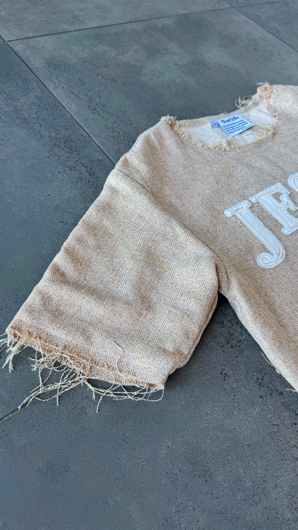 "JESUS IS KING" Holy Cloth