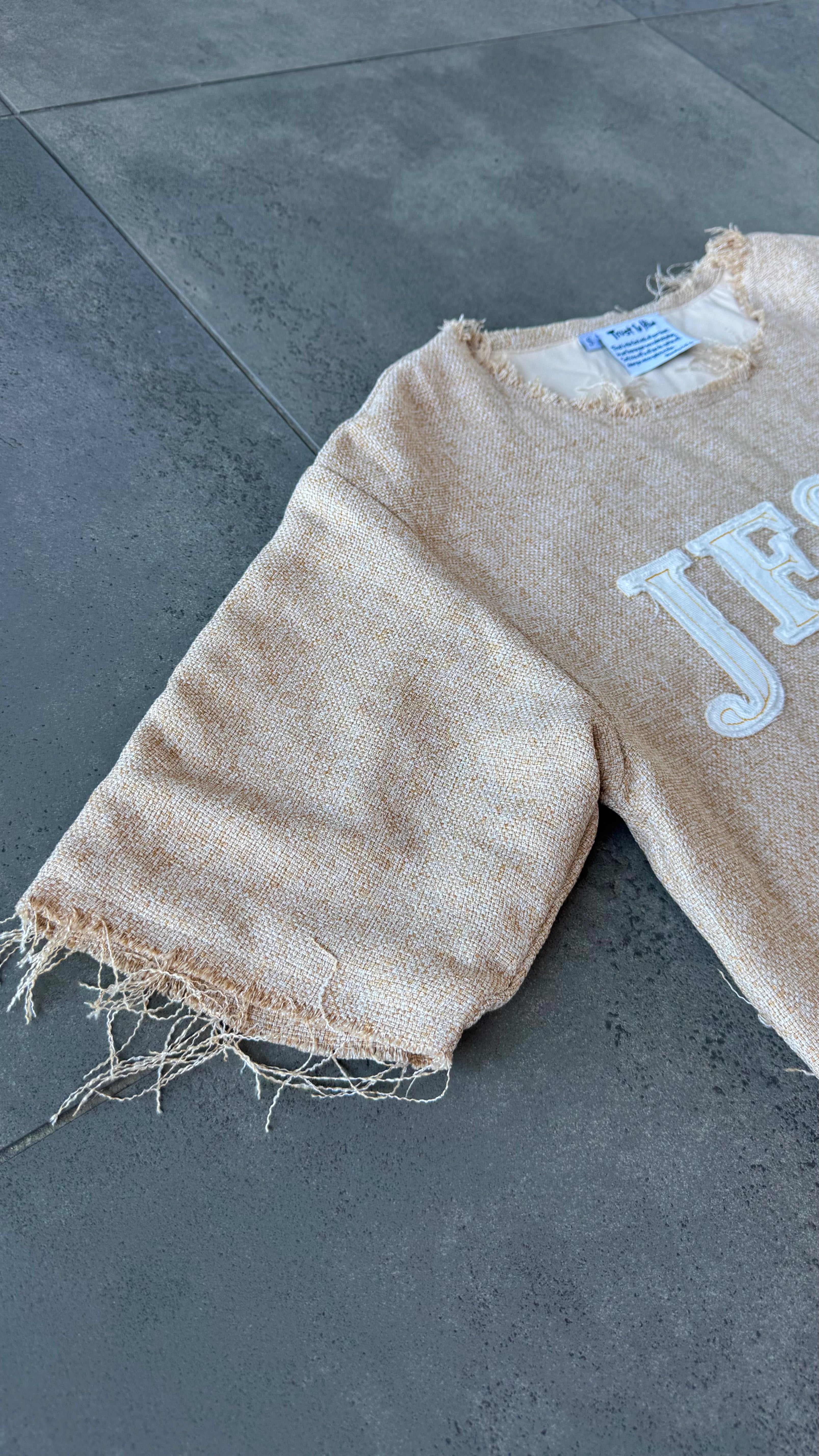 "JESUS IS KING" Holy Cloth