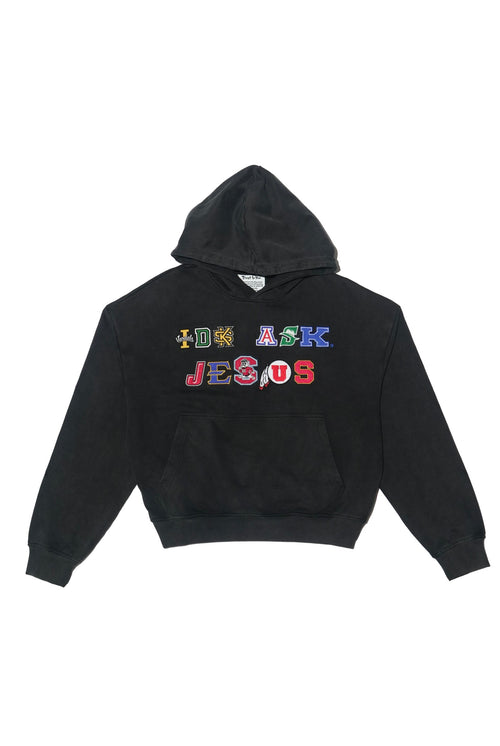 "IDK ASK JESUS" College Hoodie V2